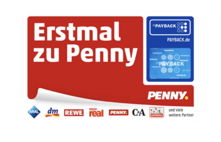 [Penny | Payback] 10-fach & 7-fach Punkte auf verschiedene Kategorien + 3€ Gutschein