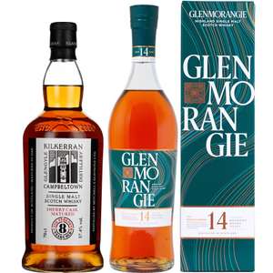 Whisky-Übersicht 255: z.B. Kilkerran 8 Jahre Sherry Cask Matured Batch 10 für 77,90€, Glenmorangie 14 Quinta Ruban für 47,45€ inkl. Versand