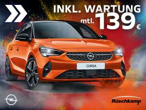 [Privatleasing] Opel Corsa Corsa R-Edition 1.2 | inkl. 3x Wartung | 75 PS |10000km | 36 Monate | Lieferung 07/23 | 139€ (eff. 166€)
