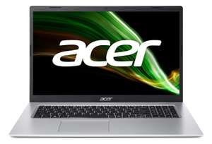 B-WARE: Acer Aspire (17,3") Intel Celeron N5100, 8GB RAM [aufrüstbar], 256GB [aufrüstbar] SSD Kein OS