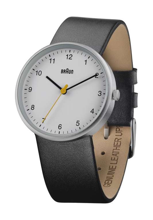 Braun Armbanduhr (BN0031WHBKL) der Designklassiker 38mm zum Megapreis