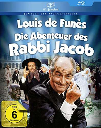 Amazon (Prime/Abholstation): Die Abenteuer des Rabbi Jacob (Bluray) mit Louis de Funès ab 9,97€
