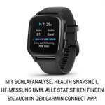 Garmin Venu SQ 2 Music GPS Fitness Smartwatch schwarz 1,4" AMOLED Display