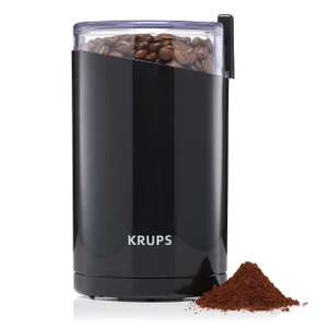 Krups F20342 Kaffeemühle und Gewürzmühle in Einem | Leistungsstarker Motor | Mahlgrad variabel | 75g Füllmenge