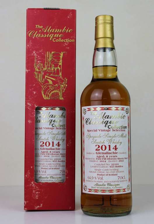 Viele Whisky & Rum Angebote OSTER SALE beim Maniac z.B. Glenallachie 2014/2022 8 Jahre Alambic Classique