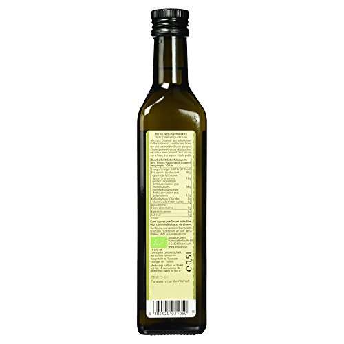 Alnatura Bio natives Olivenöl extra 500 ml Flasche, aus Tunesien (7,18 Euro Liter)