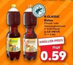 [Kaufland] K-Classic Eistee Pfirsich und Zitrone 0,59 €/1,5 l