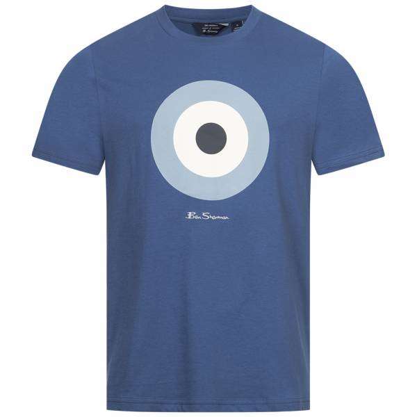 Ben Sherman Script Logo T-Shirt Für Herren – Klassisches Baumwoll-Shirt In Blau