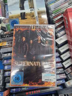 Lokal: Gießen Saturn Verschiedene Serienstaffeln für 5 € u.a. Supernatural - Die komplette zwölfte Staffel [DVD]