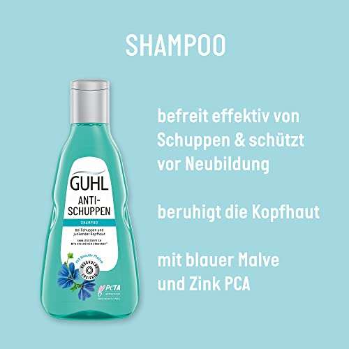 [PRIME/Sparabo] Guhl Anti-Schuppen Shampoo - Inhalt: 250 ml - Haartyp: Schuppen