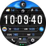 (Google Play Store) PRADO 29 Weather Watch Face (WearOS Watchface, digital)