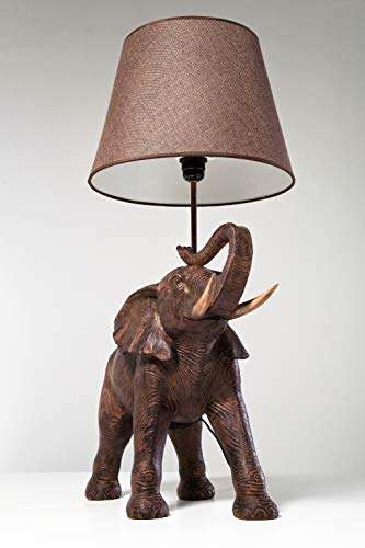 Elephant in the Room - Kare Design Tischleuchte Animal Elephant Safari, 73,5 x 52,3 x 33cm