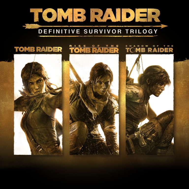 Tomb Raider: Definitive Survivor Trilogy (3 Spiele) | Sony PS4 | Playstation Store | Crystal Dynamics & Eidos Montreal | Square Enix