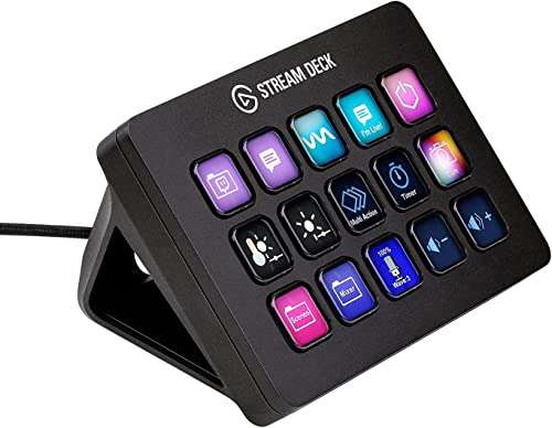 [Amazon.fr] Elgato Stream Deck MK.2 – Studio-Controller, 15 Makrotasten - nur schwarz