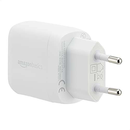 Amazon Basics USB-C Ladegerät mit 30 W, GaN für 13,99€ (Amazon Prime)