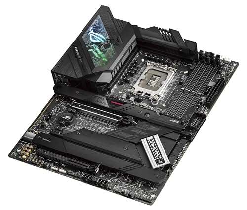 ASUS ROG Strix Z690-F Gaming WiFi Mainboard Sockel Intel LGA 1700 (ATX, 4x M.2, PCIe 5.0, DDR5, USB 3.2 Gen 2x2 Type-C, WiFi6, Aura Sync)