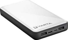 VARTA Power Bank 20000mAh, Powerbank Energy mit 4 Anschlüssen (1x Micro USB, 2x USB A, 1x USB C) [OTTO UP-Flat]