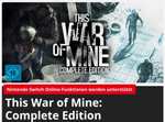 This War of Mine: Complete Edition Nintendo Switch e-Shop/1.34€ Südafrika