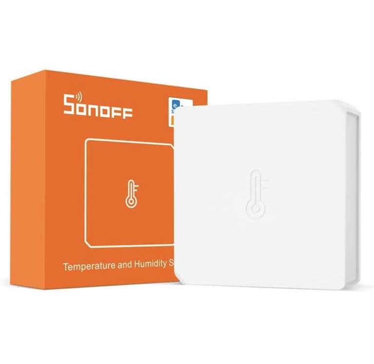 4 Stück SONOFF SNZB-02 Zigbee Temperatur Feuchtigkeit Sensor