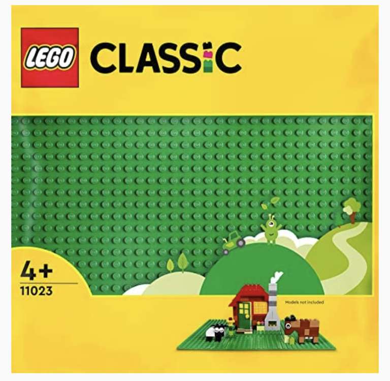 LEGO 11023 Classic Grüne Bauplatte - für 5,69€ (Amazon Prime und Otto Lieferflat)