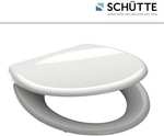 Schütte WC-Sitz, mit Absenkautomatik und Schnellverschlusstechnik, weiß, bis 150kg (Amazon Prime oder Otto Up)