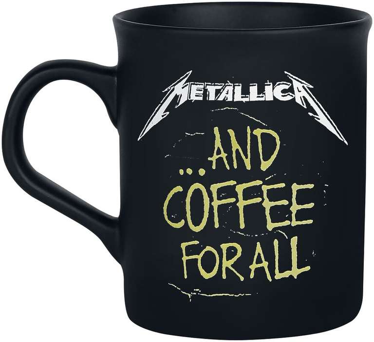 Metallica ... And Coffee For All Tasse