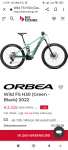 Orbea Wild FS H30 E-MTB 29' Fully XL 2022 E-bike RockShox,Bosch CX Purion,500Wh