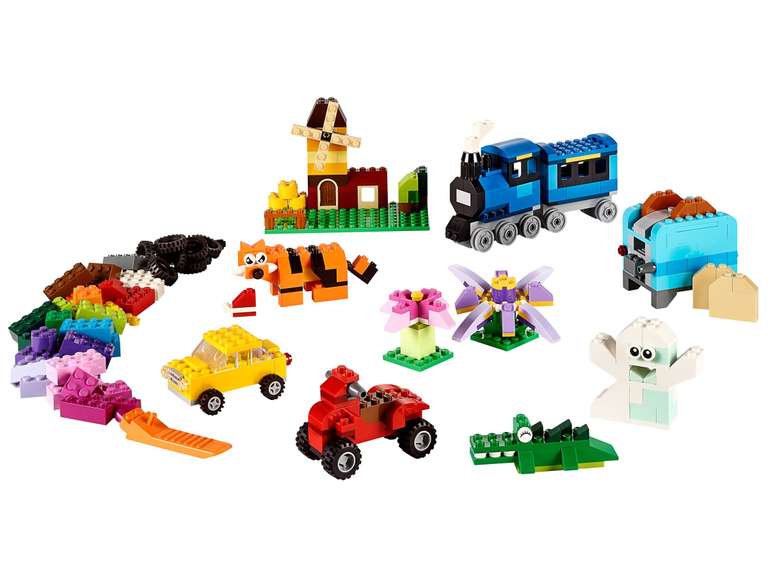 LEGO Classic Mittelgroße Bausteine-Box (10696) inkl. Gratis Beigabe [Classic 90 Jahre Autos (30510)] für 16,99 Euro [Alternate]