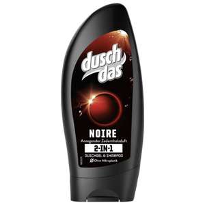 [Rewe] 8x Duschdas 2-in-1 Duschgel & Shampoo Noire für eff. 0,50€ pro Packung