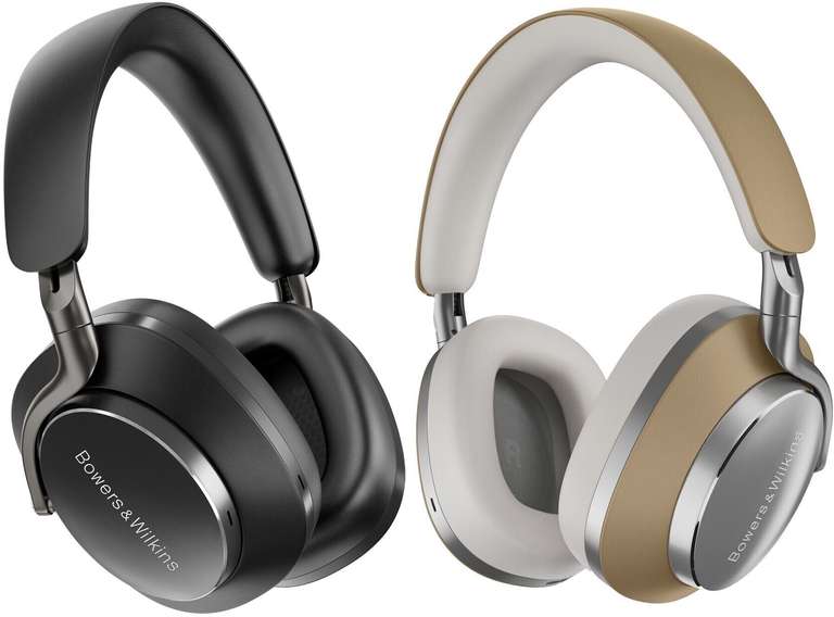 Bowers & Wilkins Px8 Bluetooth-Kopfhörer schwarz oder beige (ANC, Over-Ear, geschlossen, BT 5.2, AAC, aptX HD / Adaptive, ~30h Akku, USB-C)