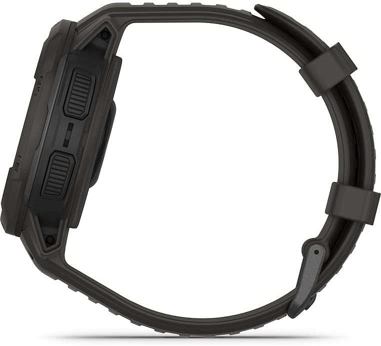 Garmin Instinct Crossover Solar Graphite Smartwatch [Uhrenlounge] [NEU: Version ohne Solar für 336,49€ statt Idealo 391,02]