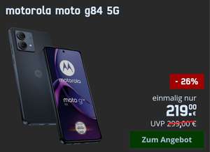 Motorola moto G84 5G 256GB ohne Vertrag (mehrere Farben zur Auswahl)