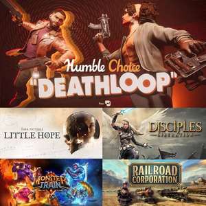 [Humble Choice Oktober 2022] Deathloop | Disciples: Liberation | Monster Train | uvm. | +50% Rabatt für Neukunden (4,99€)