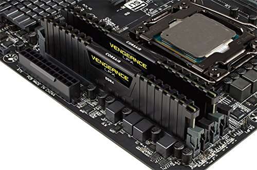 Corsair Vengeance LPX 32GB (2 x 16GB) DDR4 3600 (PC4-28800) C16 1.35V Desktop Memory - Black