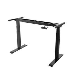 Höhenverstellbare Schreibtisch Flexispot E7 (schwarz/weiß)