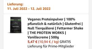 Amazon - Veganes Proteinpulver - 84 Gramm Protein - 9,30€/kg mit Sparabo