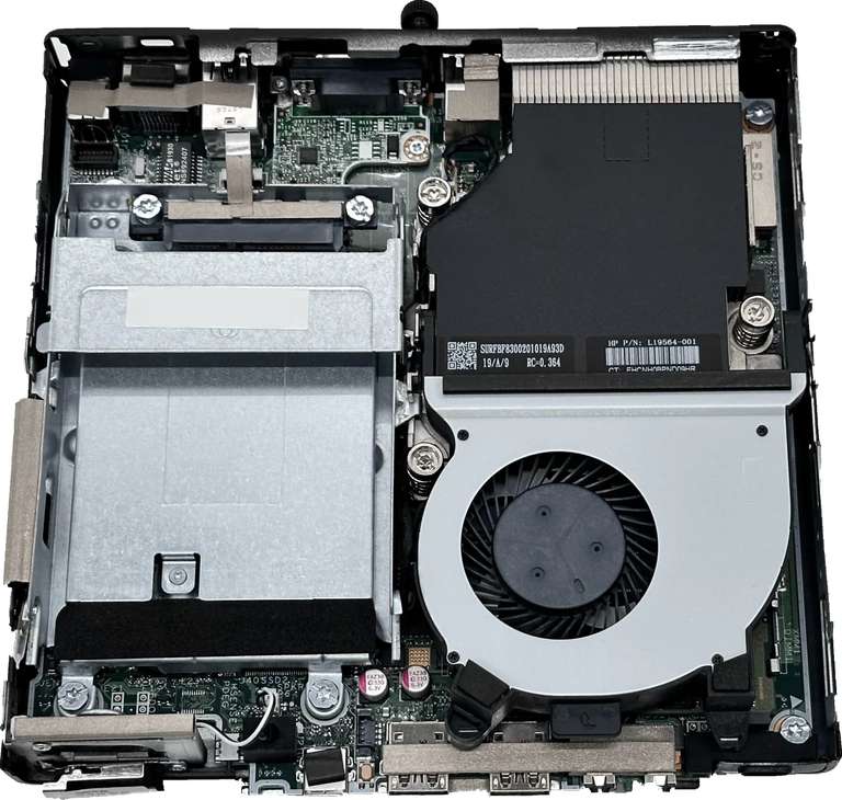 HP EliteDesk 800 G5 Mini PC – Intel 9th Gen i5-9500T 6 Cores 16GB RAM 2x m.2 SSD Slot USB-C 3.2 2xDP – Office-PC o. Proxmox refurbished