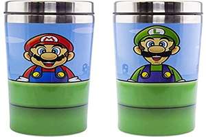 Super Mario Warp Pipe Travel Mug - 450ml Edelstahl - Offiziell lizenziertes Nintendo Merchandise (Prime)
