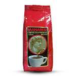 [PRIME] Manaresi Kaffee Rosso Bohnen, Ideal für Espresso, 1 kg
