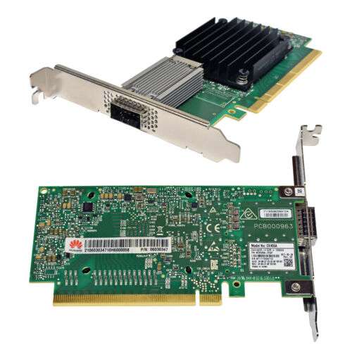 [Refurbished-Hervorragend] NVIDIA/Mellanox ConnectX-4 100 Gigabit Ethernet NIC QSFP28 MCX455A-ECAT -Neupreis: 131€