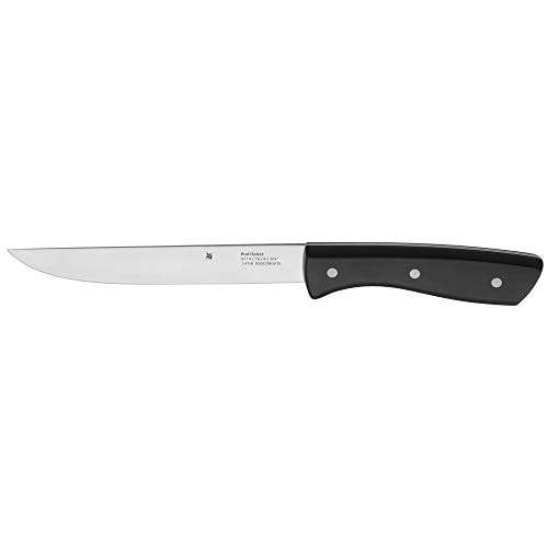 WMF Messerblock mit Messerset 10-teilig, Küchenmesser Set mit Messerhalter, 7 scharfe Messer, Schere, Wetzstahl, Edelstahl, PRIME