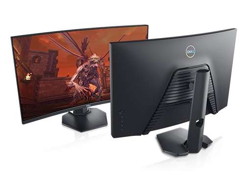Geschwungener Dell 27 Gaming-Monitor – S2721HGF Curved