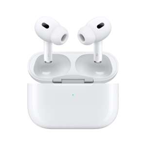 [gebraucht] gut - Apple AirPods Pro [2. Generation, mit Lightning Ladecase] weiß -Neupreis: 248€