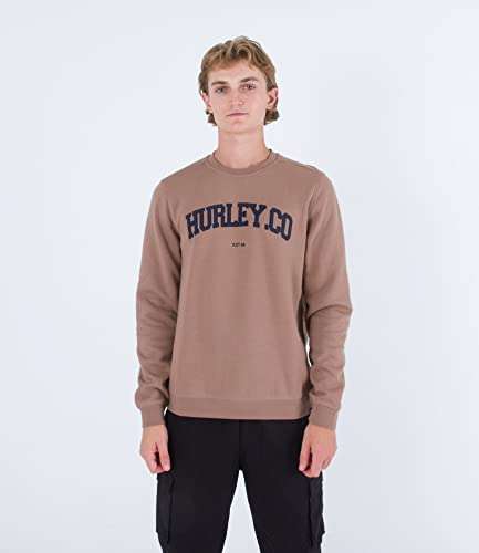 Hurley Herren Applikation Crew Sweatshirt, verschiedene Größen ab 14,39 Amazon Prime