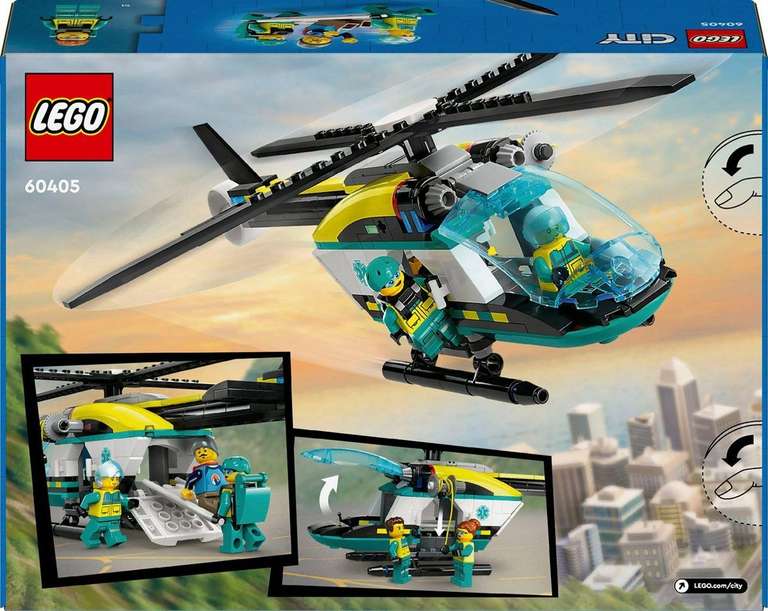 [Otto Up+/Prime] LEGO City 60405 Rettungshubschrauber (Bestpreis, -40% UVP)
