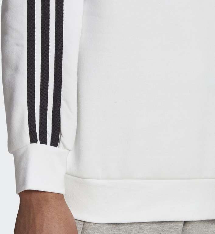 [FLX Mitglieder] Adidas Adicolor Classics 3-Stripes Sweatshirt in Weiß für Herren (Gr. XS - XL)