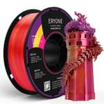 Eryone Tri-Color Filament 1kg dreifarbiges 3D-Drucker PLA Filament 1,75mm