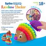 Learning Resources 6-teiliges Stapelförmchen-Spielzeug Badewannen-Spielzeug Igel Spike ab 18 Monaten (prime)