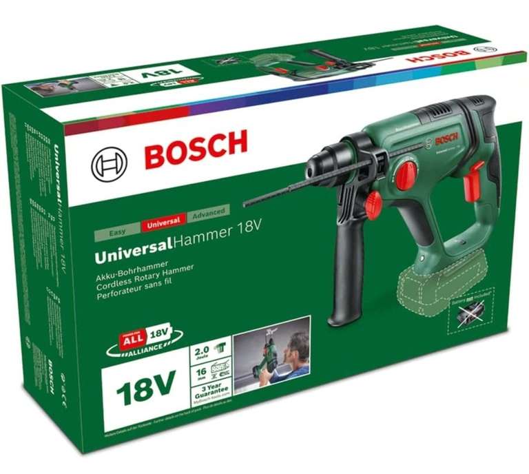 Bosch Akku-Bohrhammer UniversalHammer 18V ohne Akku