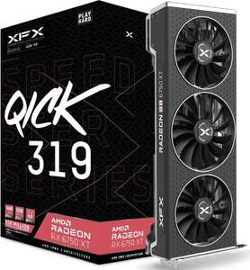 [ebay] XFX Speedster QICK 319 Radeon RX 6750 XT Ultra Gaming, 12GB GDDR6, HDMI, 3x DP Grafikkarte